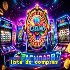 lista de compras supermercado completa
